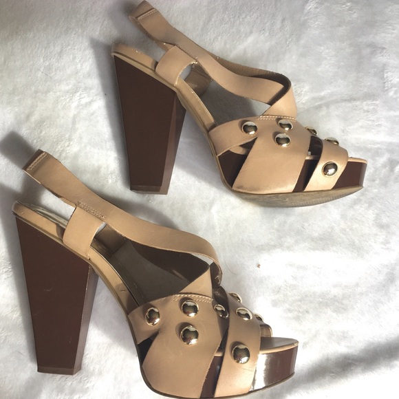 BCBG Platform Chunky High Heel Sandals SHOES - Picture 4 of 8